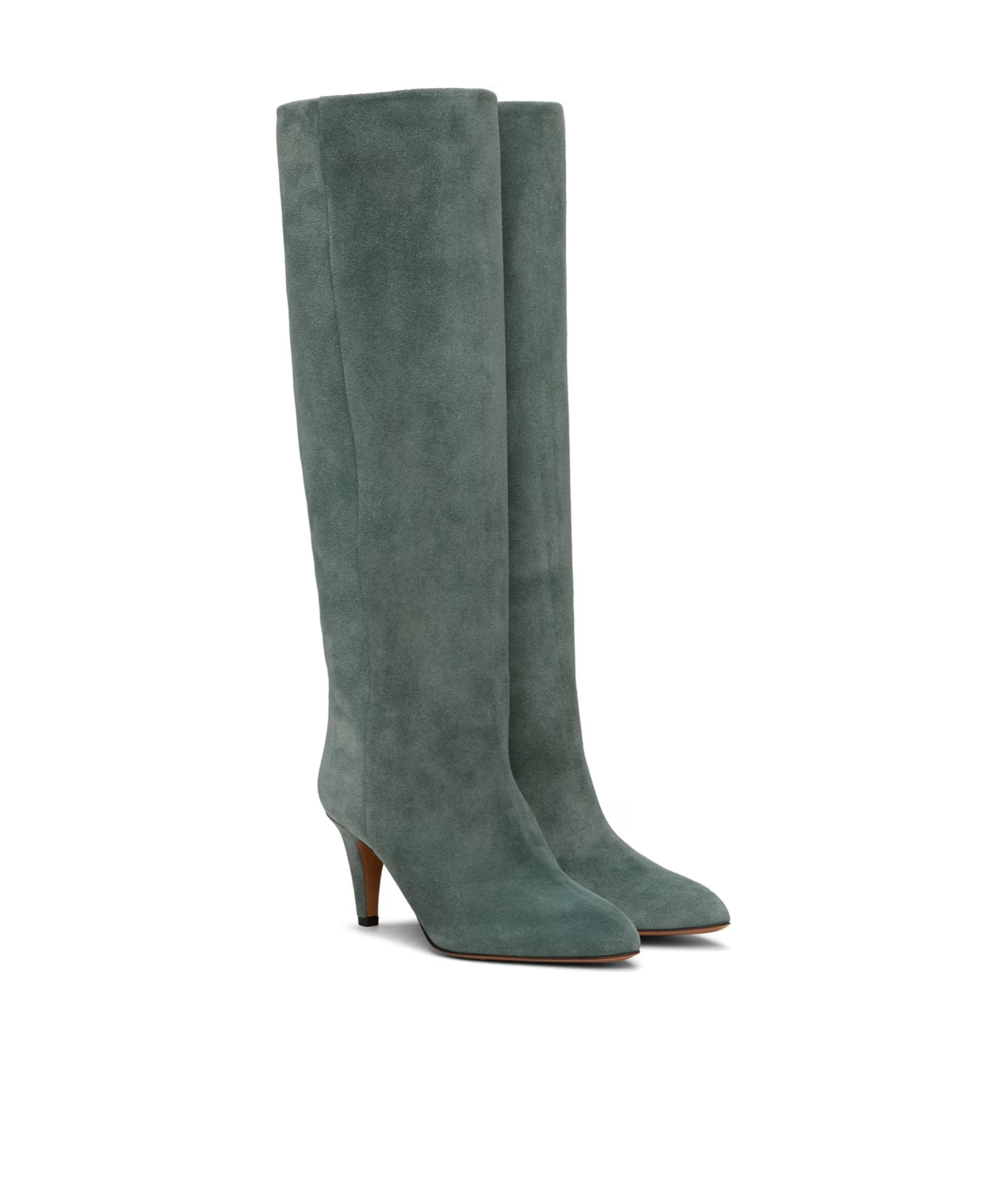 Isabel Marant Laspi High-heeled Boots In Green