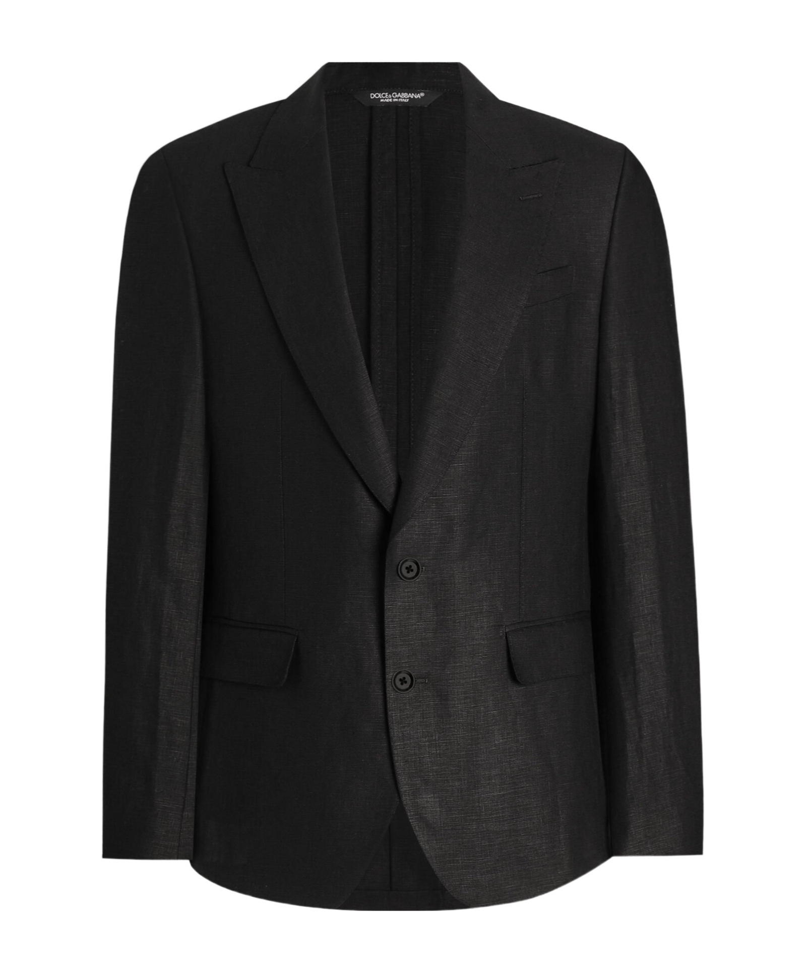 Dolce & Gabbana Single-breasted Blazer In Black