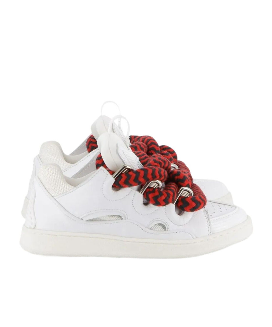 Lanvin Lace-up Sneakers In White