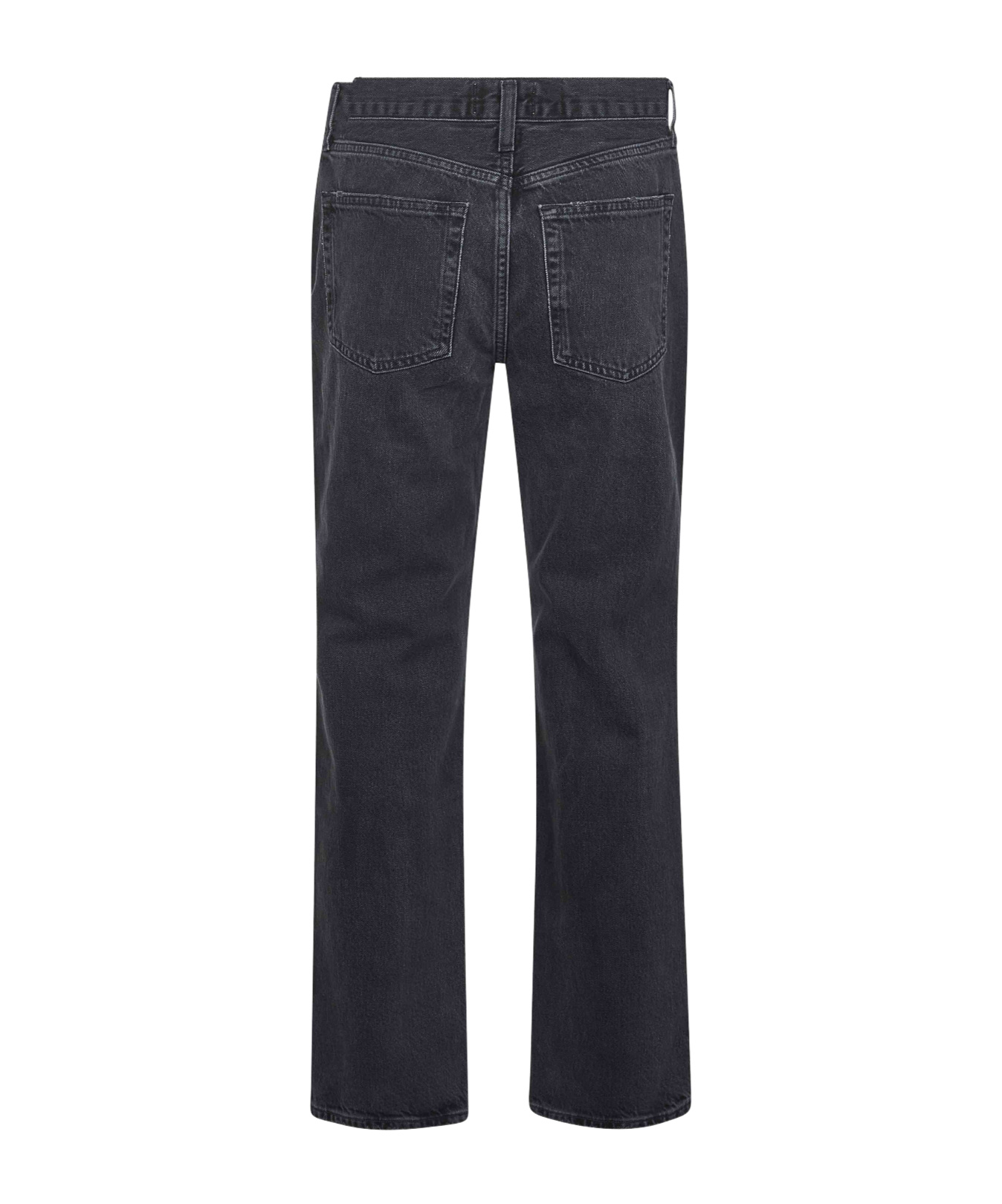 Agolde Straight-leg Jeans In Black