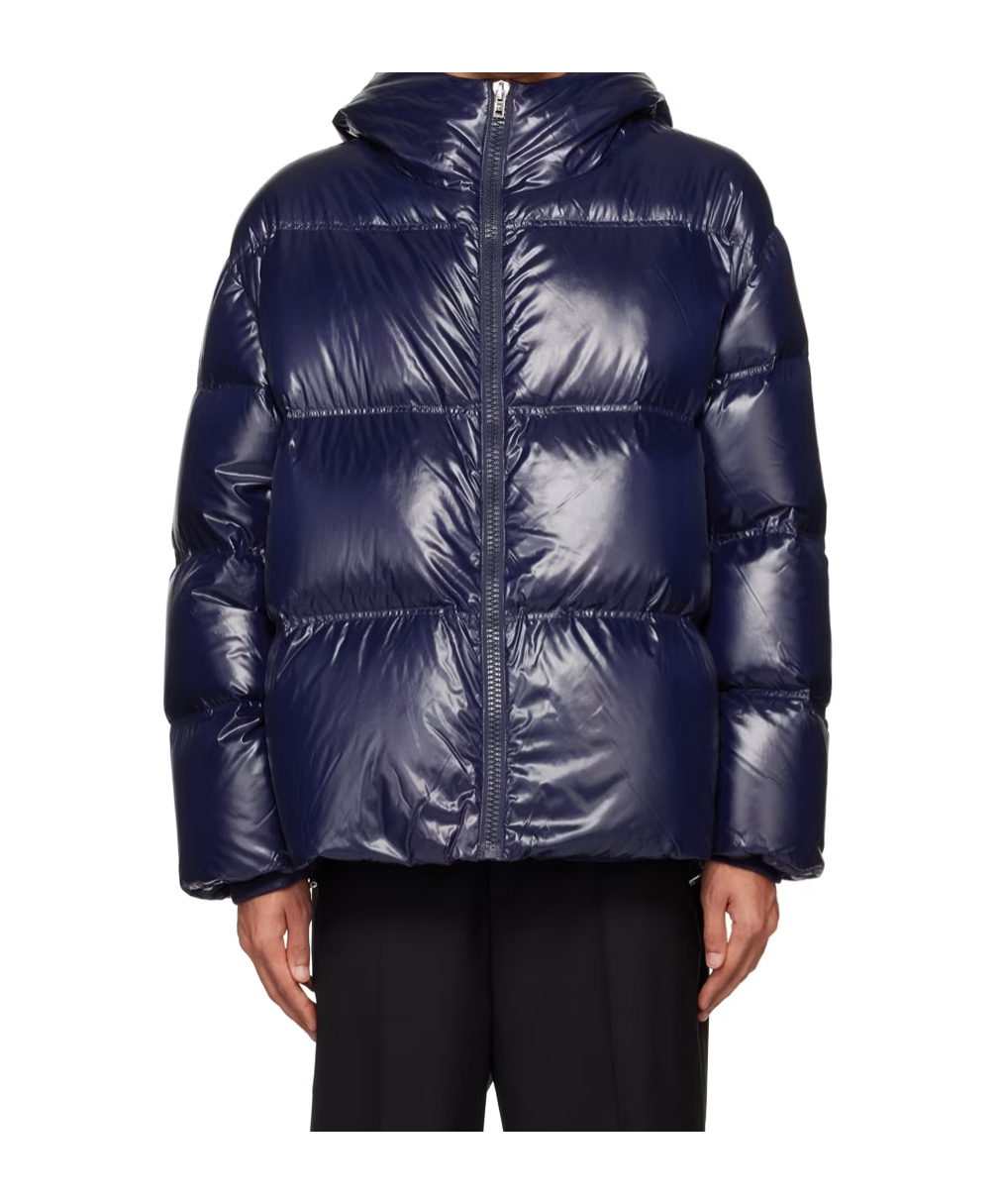 Filippa K Zip-up Puffer Down Jacket In Blue