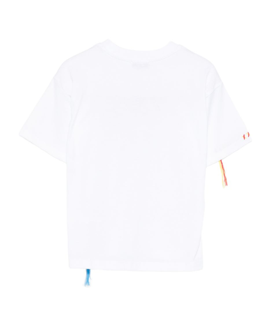 Msgm Logo-print T-shirt In Brown