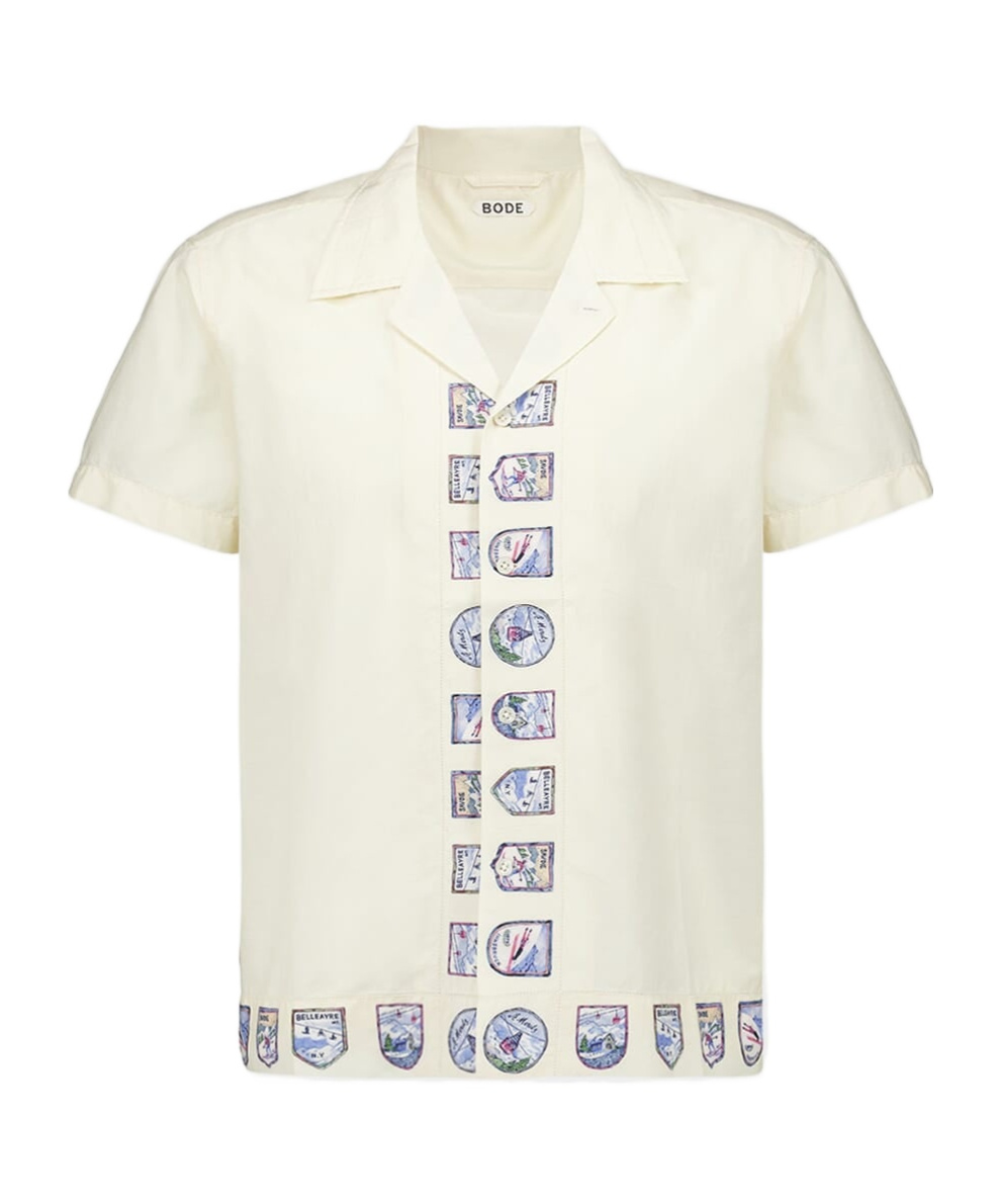 Bode Ski Season Shirt In White