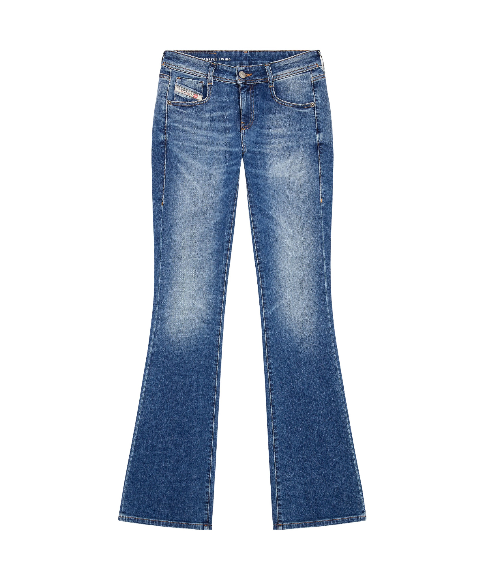 Diesel Bootcut Jeans In Blue
