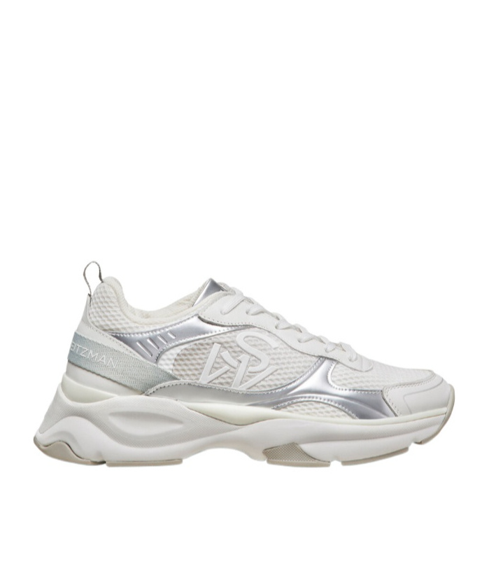Stuart Weitzman Sw Trainer Sneakers In White