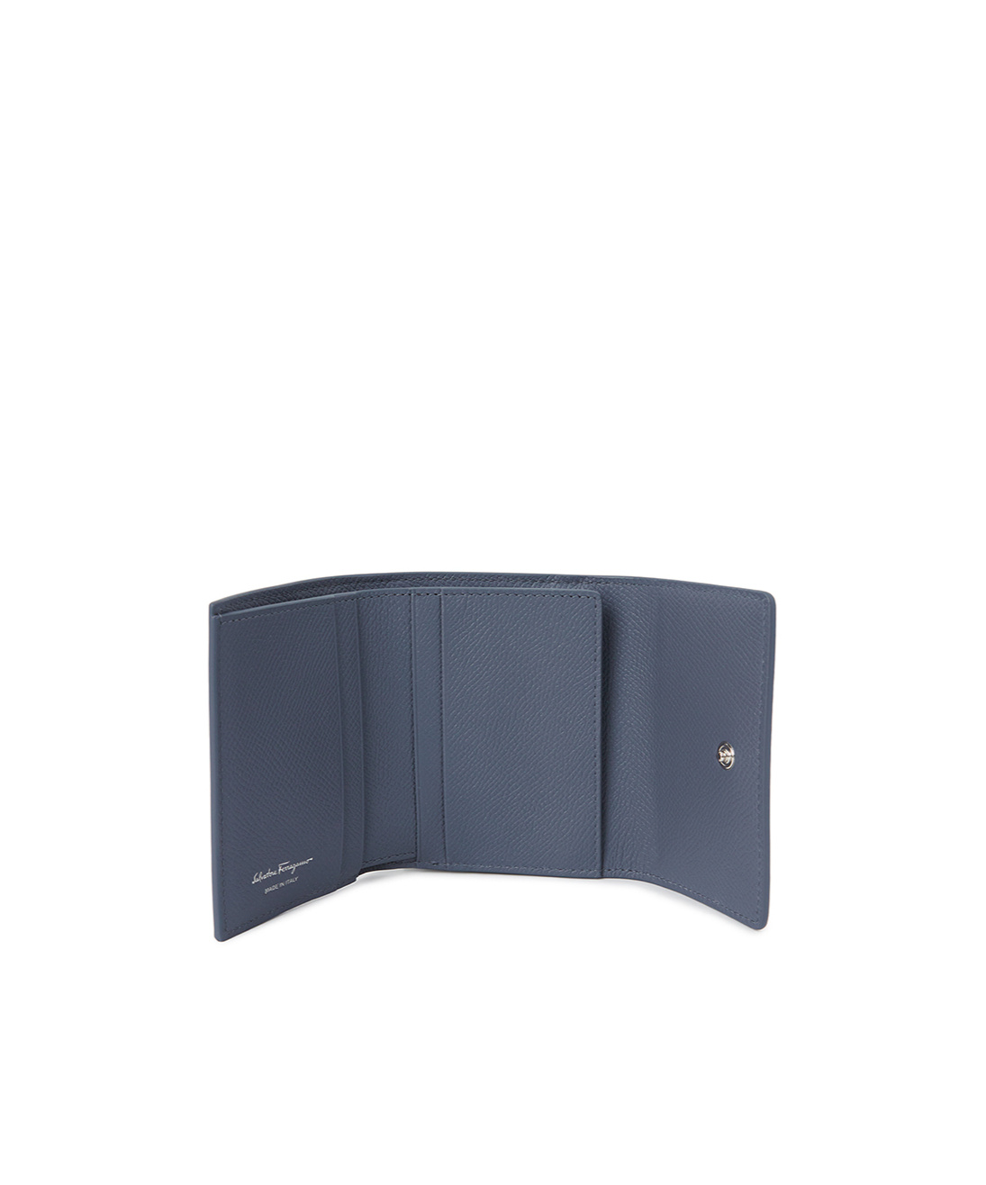 Ferragamo Trifold Wallet In Gray