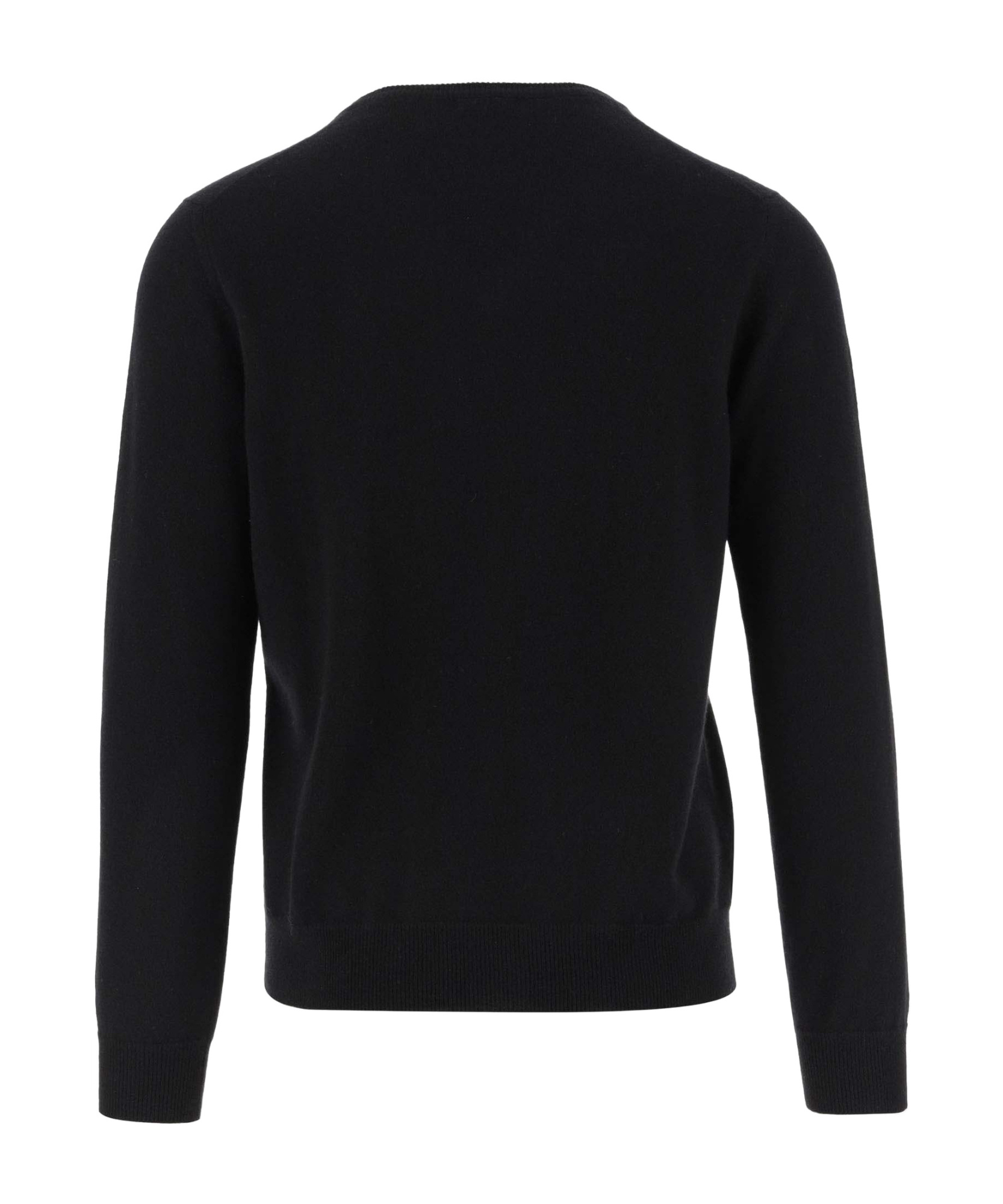 Malo Fine-knit Cashmere Jumper In Black