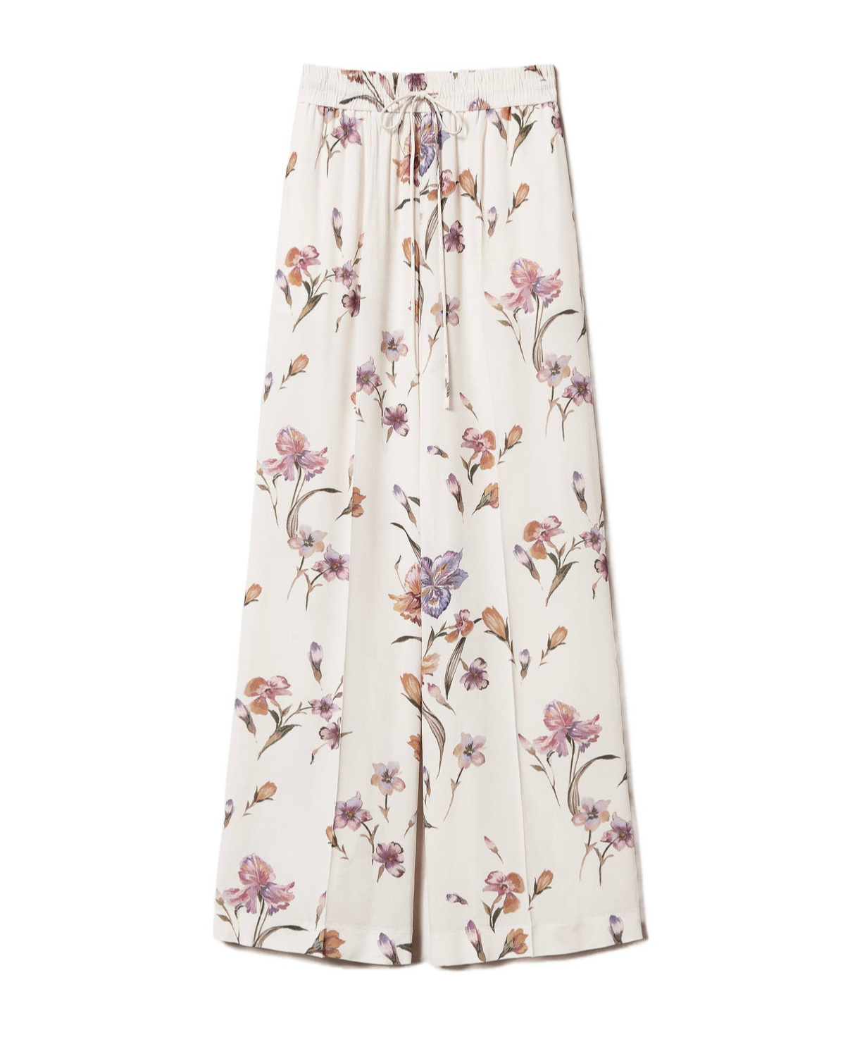 TWINSET CRÊPE DE CHINE TROUSERS 