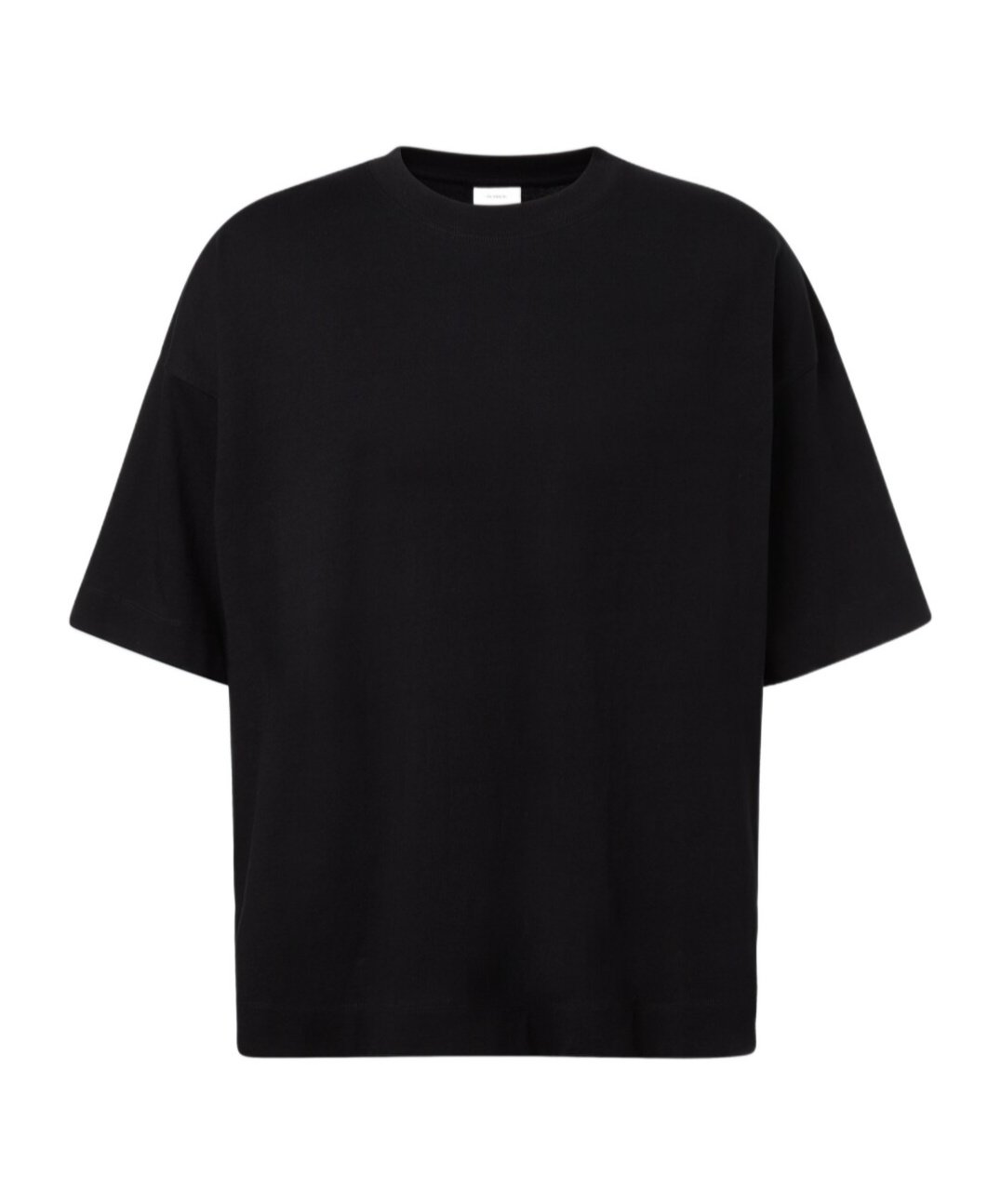 Dries Van Noten Oversized Cotton Jersey T-shirt In Black