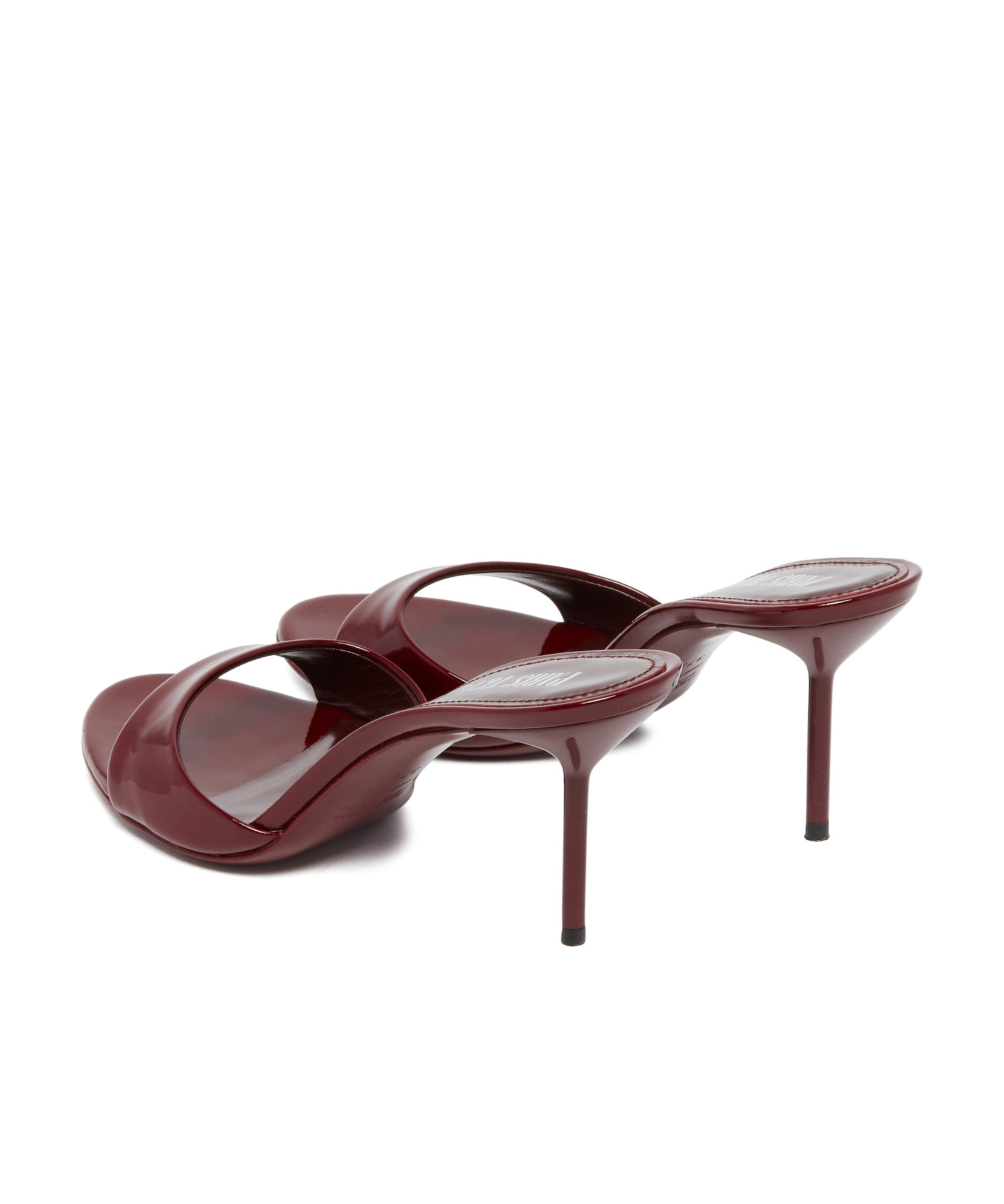 Shop Paris Texas Lidia 70mm Leather Mules In Red