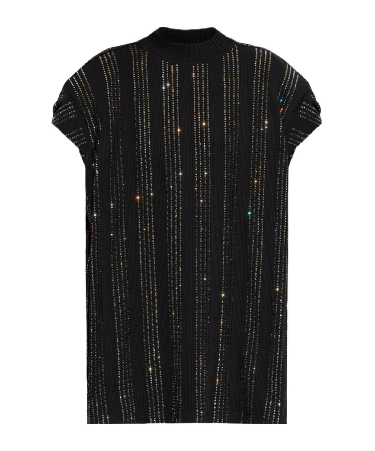 Attico Crystal Cotton T-shirt - Women's - Cotton In Black