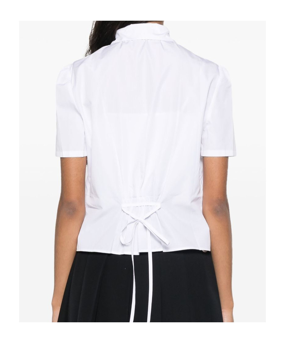Prada Short Sleeve Shirt In White
