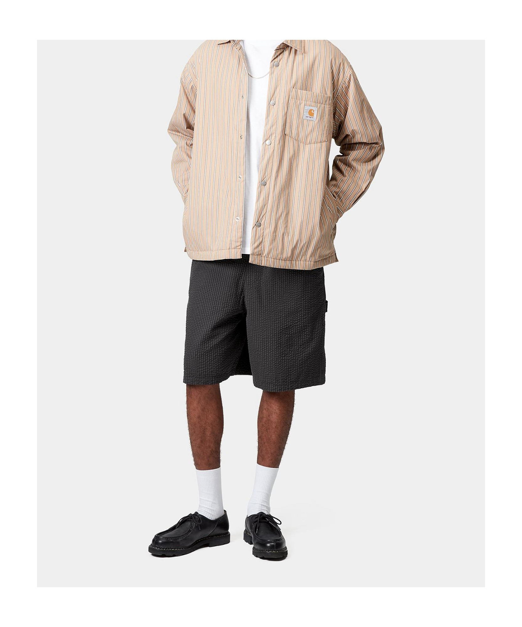 Carhartt Bermuda Toland Neri In Black