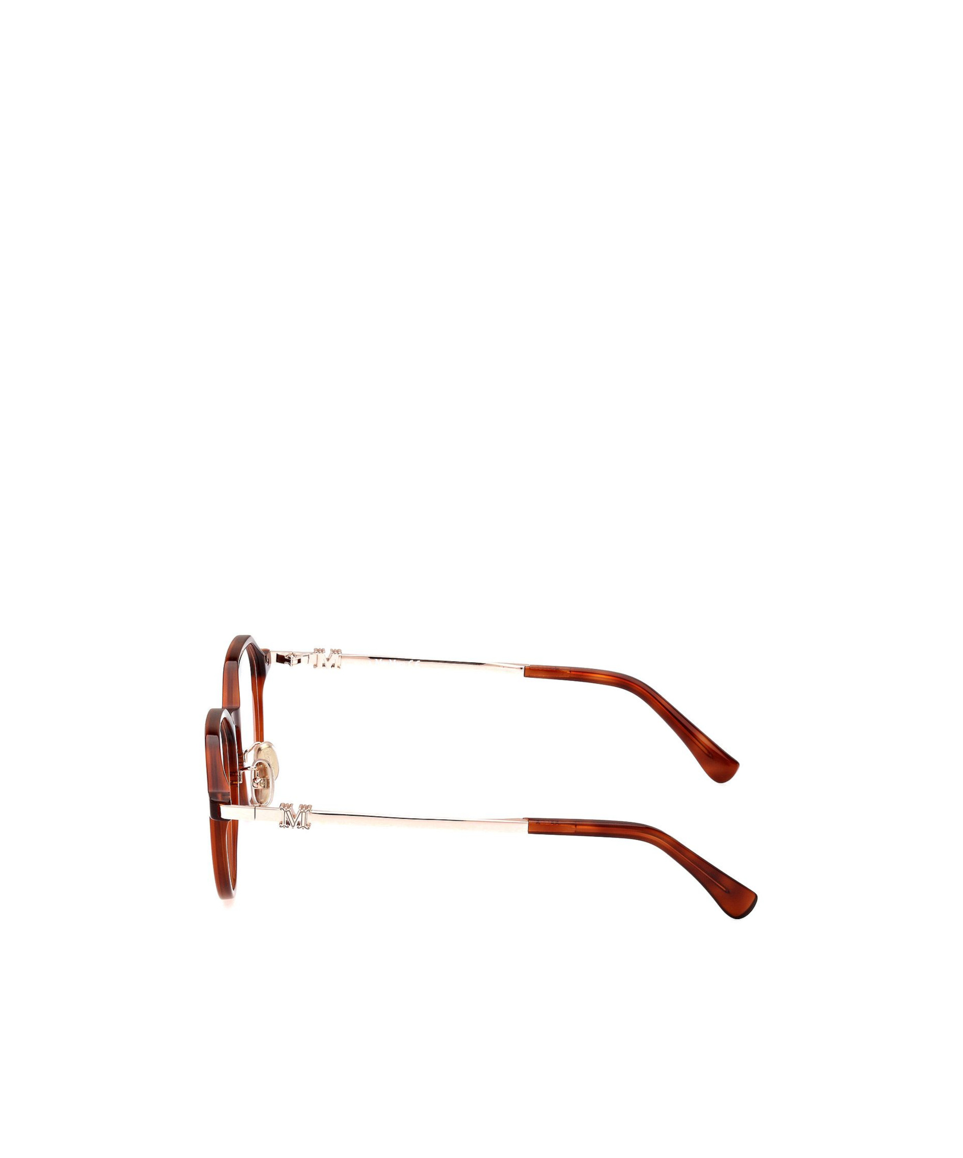 Max Mara Logo Flat Mirror In Brown