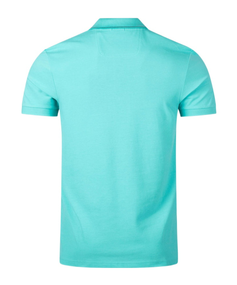 Hugo Boss Short-sleeved Polo Shirt In Blue