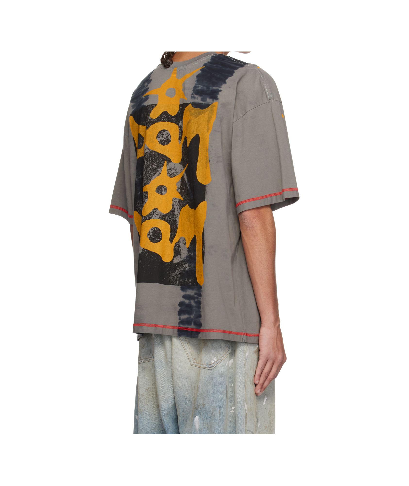 Perks And Mini Gray Sphere 360 T-shirt In Gray