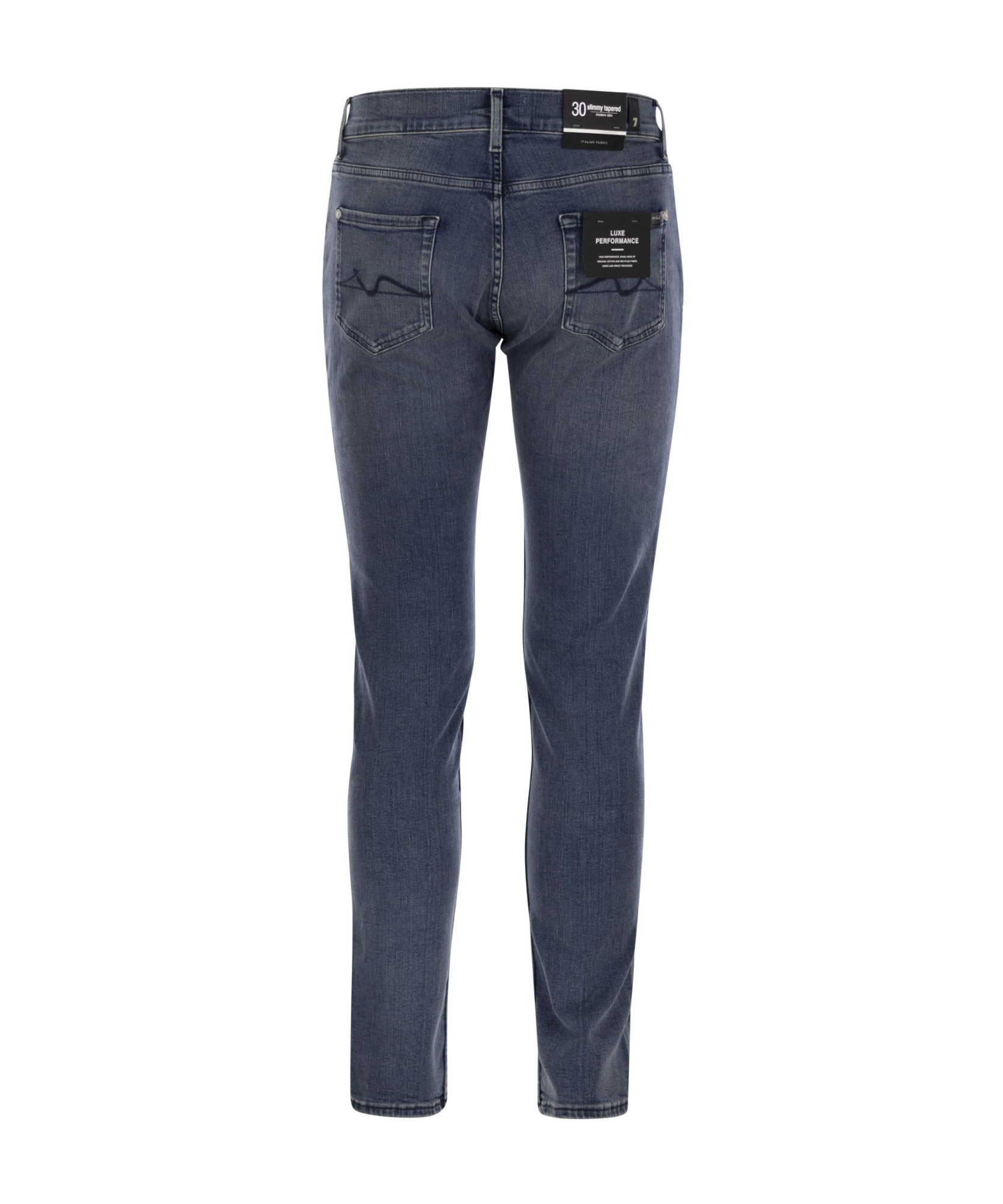 7 FOR ALL MANKIND BELT-LOOP JEANS