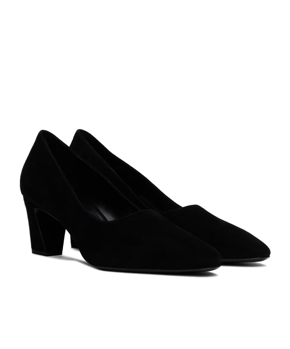 The Row Marta High Heels In Black