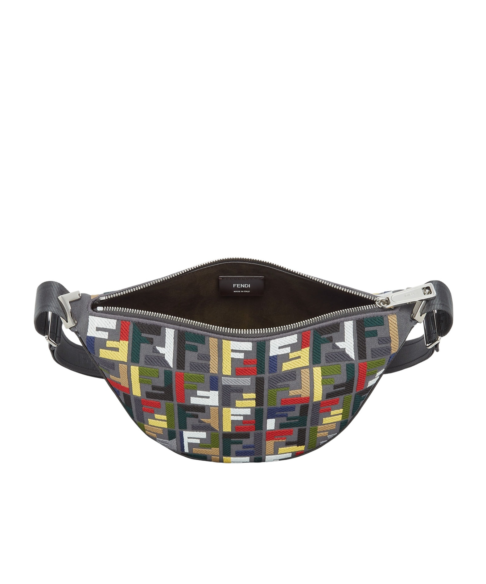 Fendi Small Melon Crescent Shoulder Bag In Multicolor | ModeSens