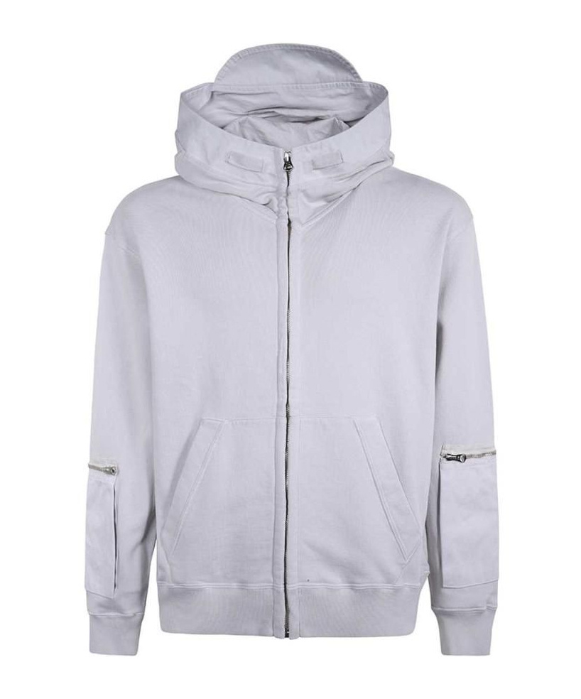 Ten C Long Sleeve Sweatshirt In Grey