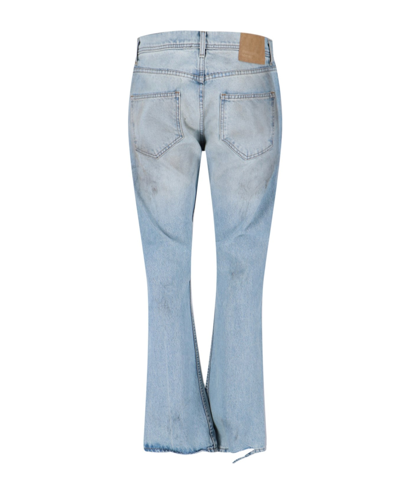 Enfants Riches Deprimes Denim Trousers With Belt Loops In Blue
