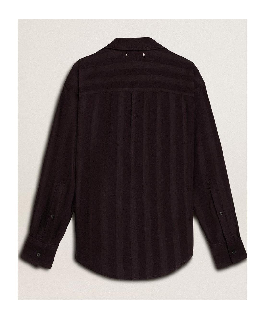 Golden Goose Long-sleeved Shirt In Black