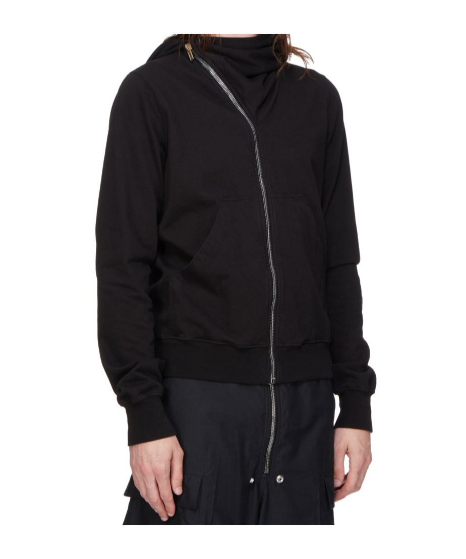 Shop Rick Owens Drkshdw Mountain Hoodie In Black