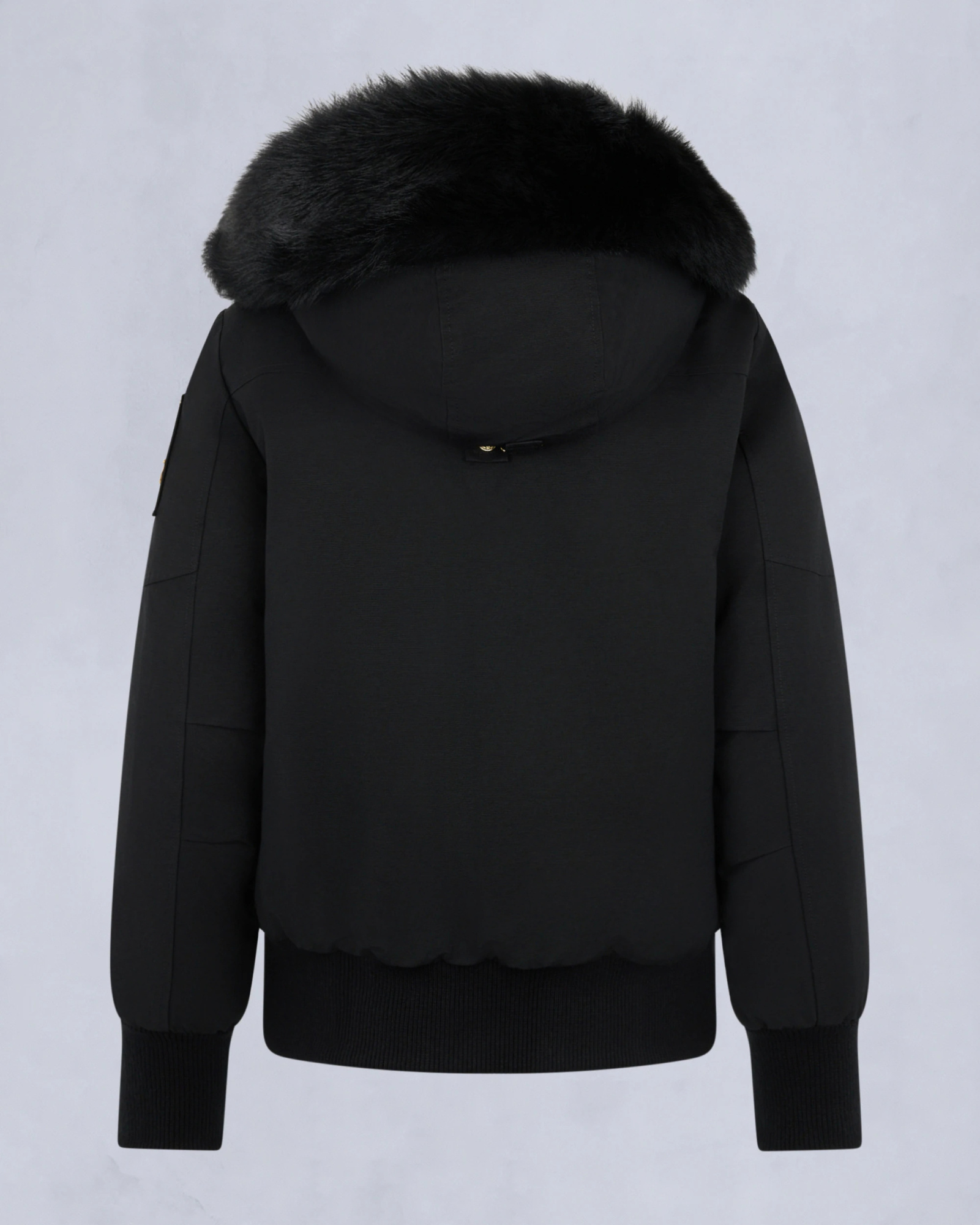 Moose Knuckles Sainte Flavie Down Jacket In Black