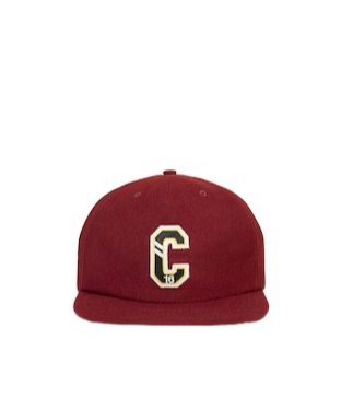 Celine Trucker Cap In Wool Flannel In Red