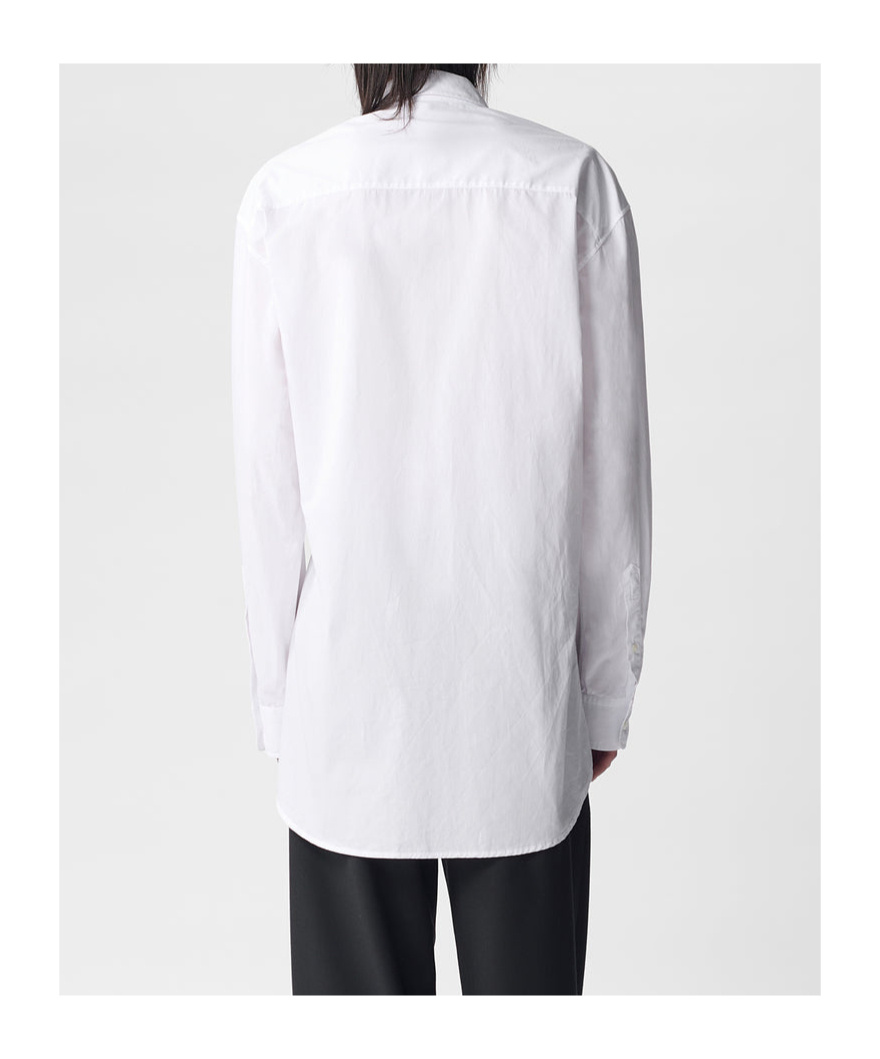 Ann Demeulemeester Long-sleeved Shirt In White