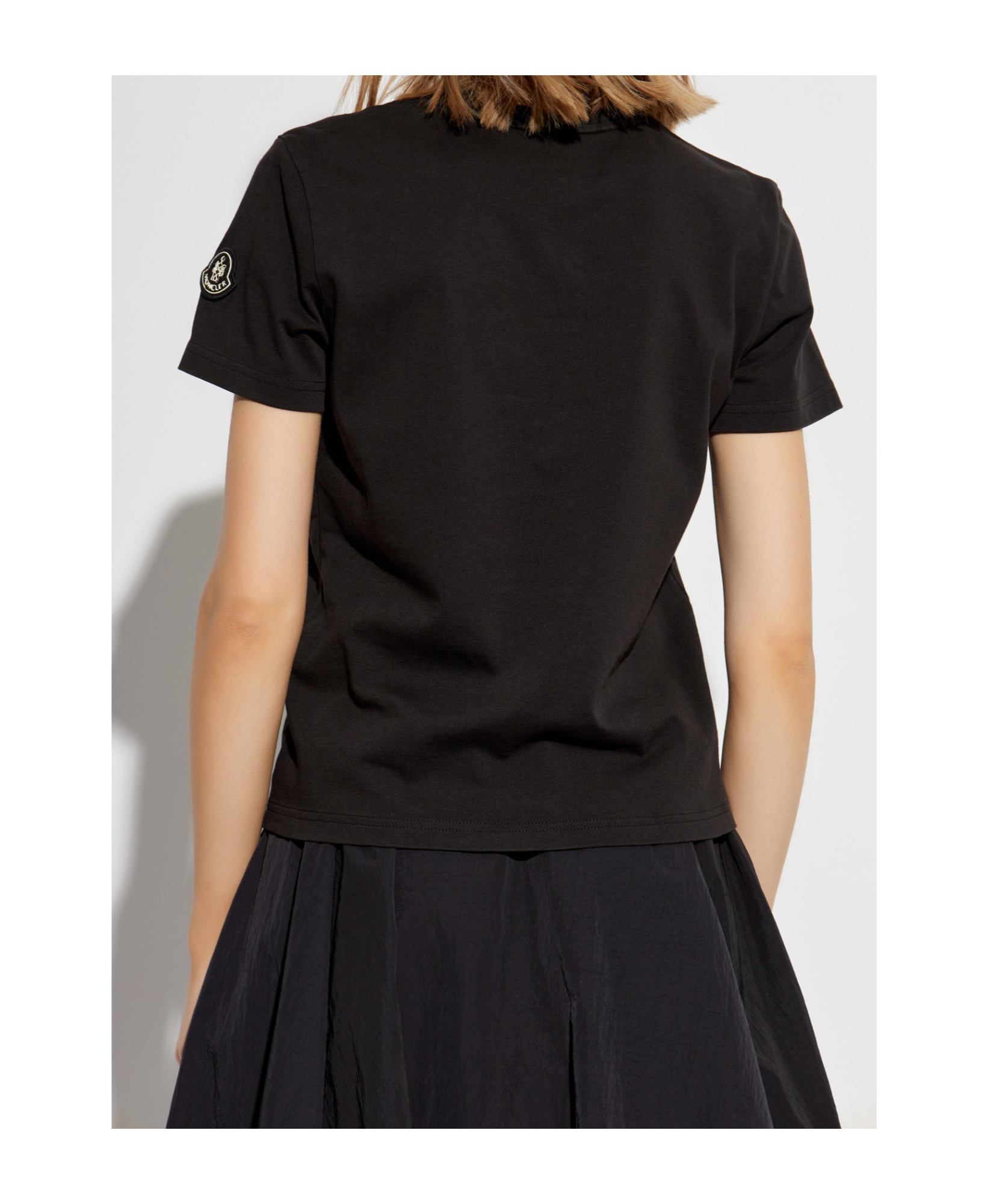 Moncler T-shirt In Black