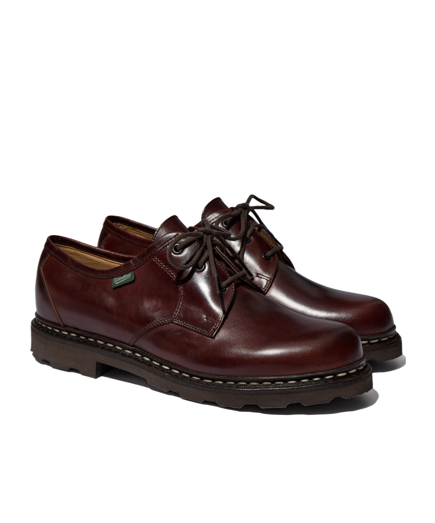 Paraboot Round-toe Business Dress Shoes In Brown