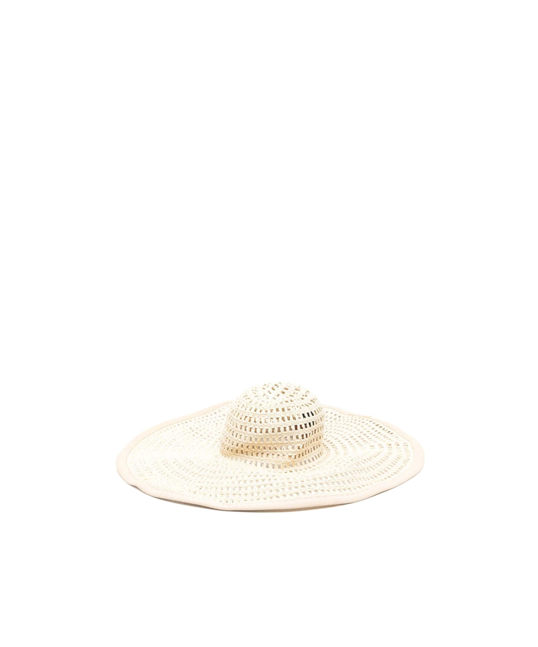 Missoni Crochet Hat In White