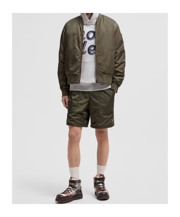 Moncler Bomber Réversible Neper X Mercedes-benz By Nigo In Olive Green