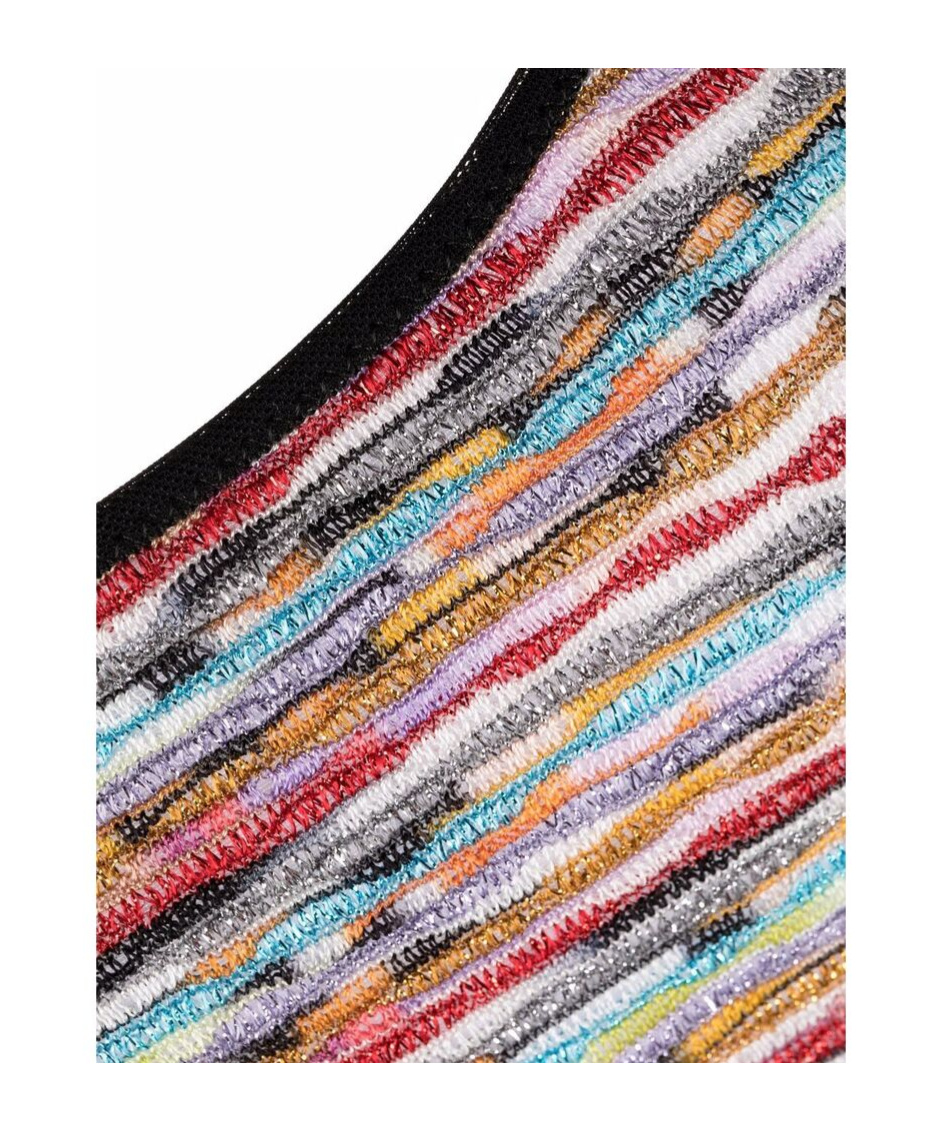 Missoni Fine-knit Swimsuit In White