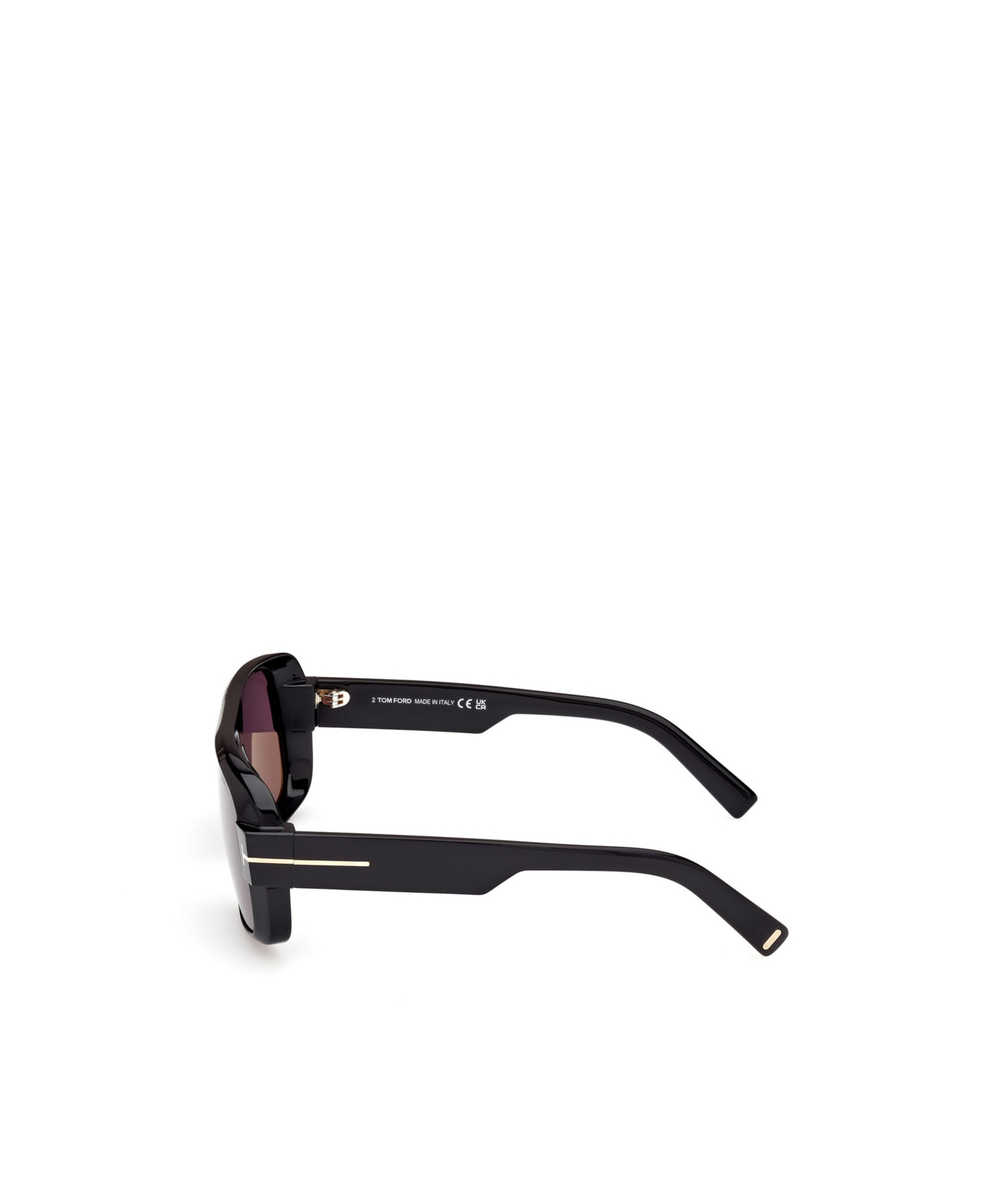 Tom Ford Turner Ft1101 01a Sunglasses In Gray