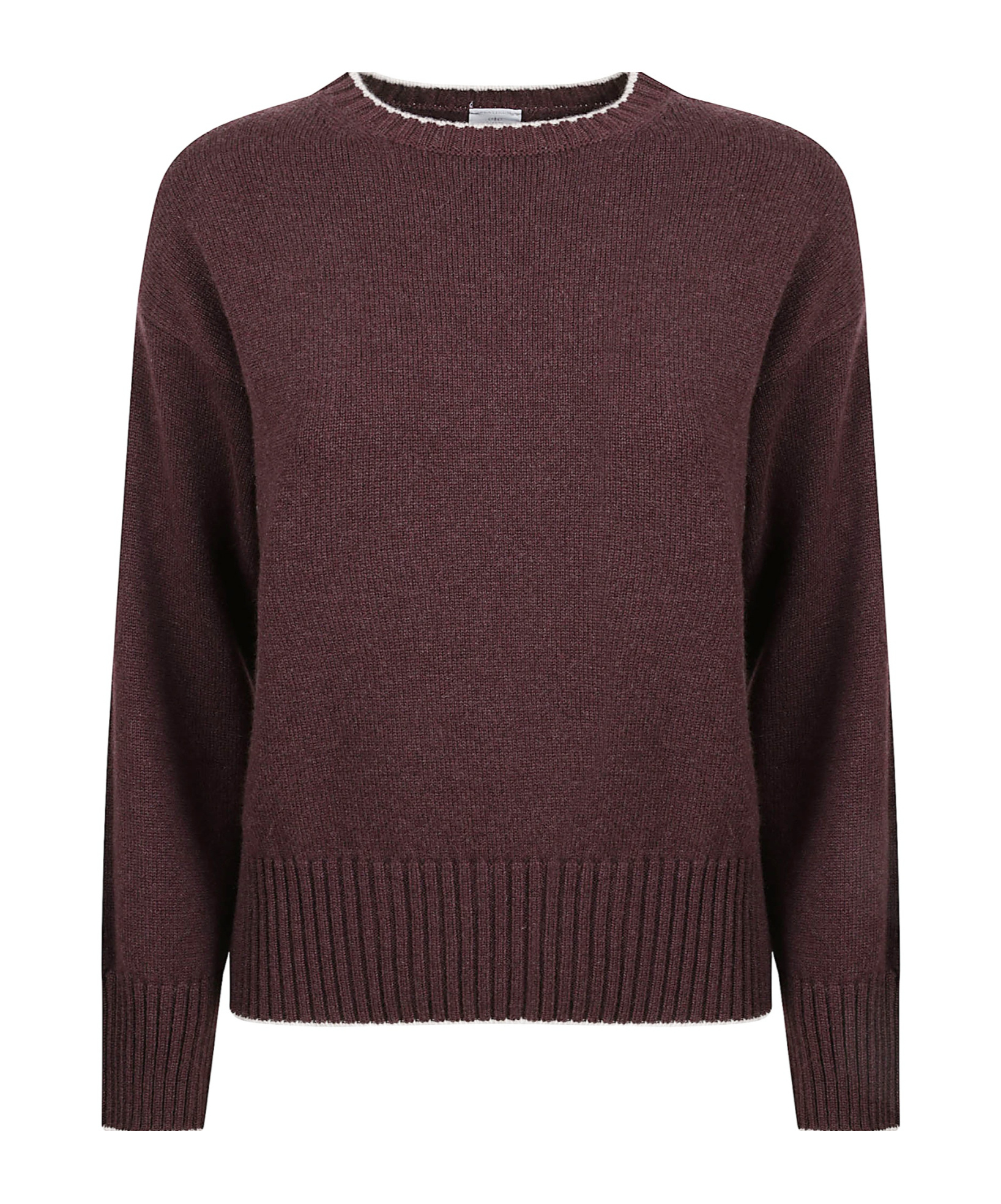 Eleventy Round-neck Knitted Sweater In Red