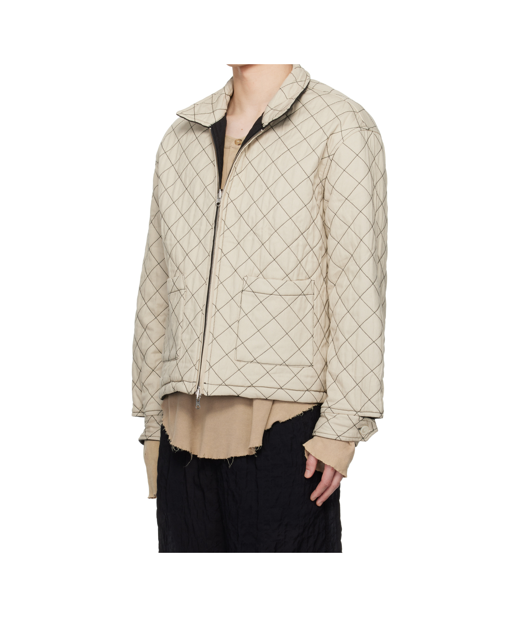 Bode Bloomstein Reversible Printed Quilted Cotton-twill Jacket In Multi