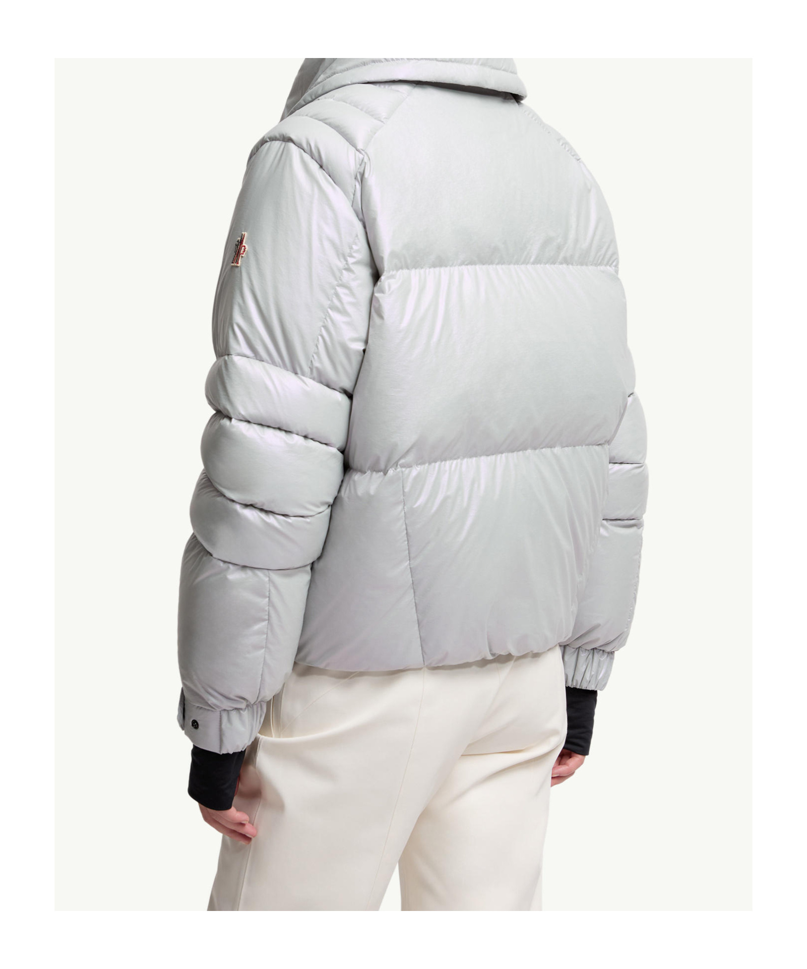 Moncler Jeita Down Ski Jacket In Gray