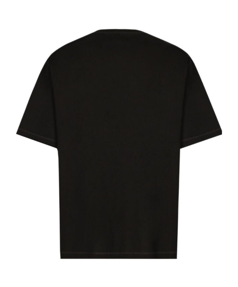 Dolce & Gabbana Logo Plaque Crewneck T-shirt In Black