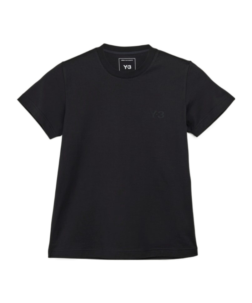 Y-3 M Reg Ss Tee In Black