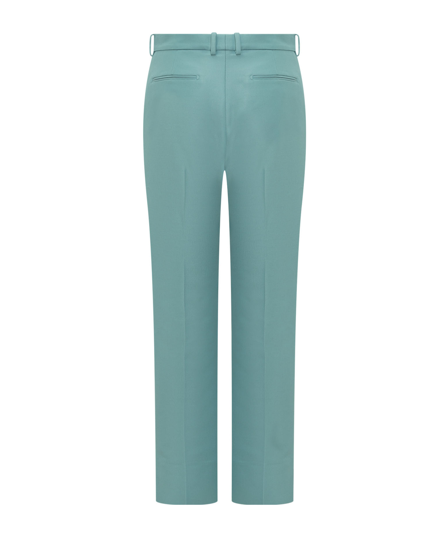 Shop Tom Ford Pressed-crease Trousers In Green