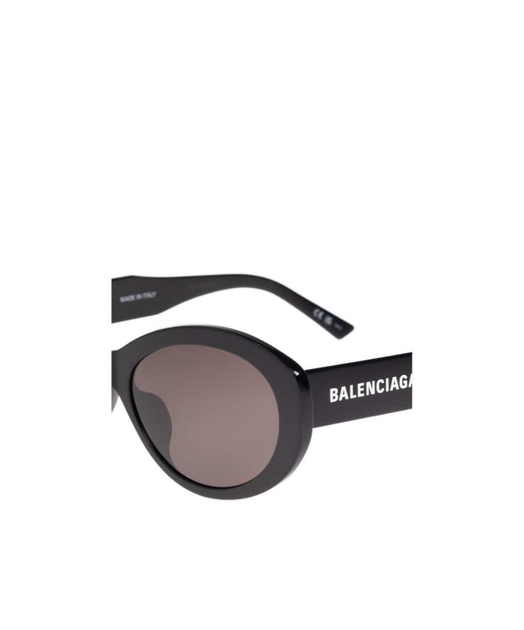 Balenciaga Geometric Frame Sunglasses In Brown