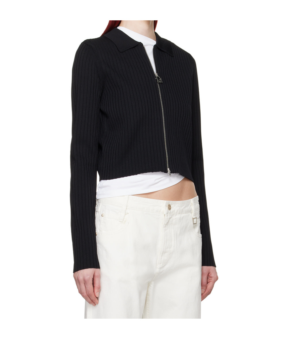 WOOYOUNGMI LAPEL LONG SLEEVE SWEATER 
