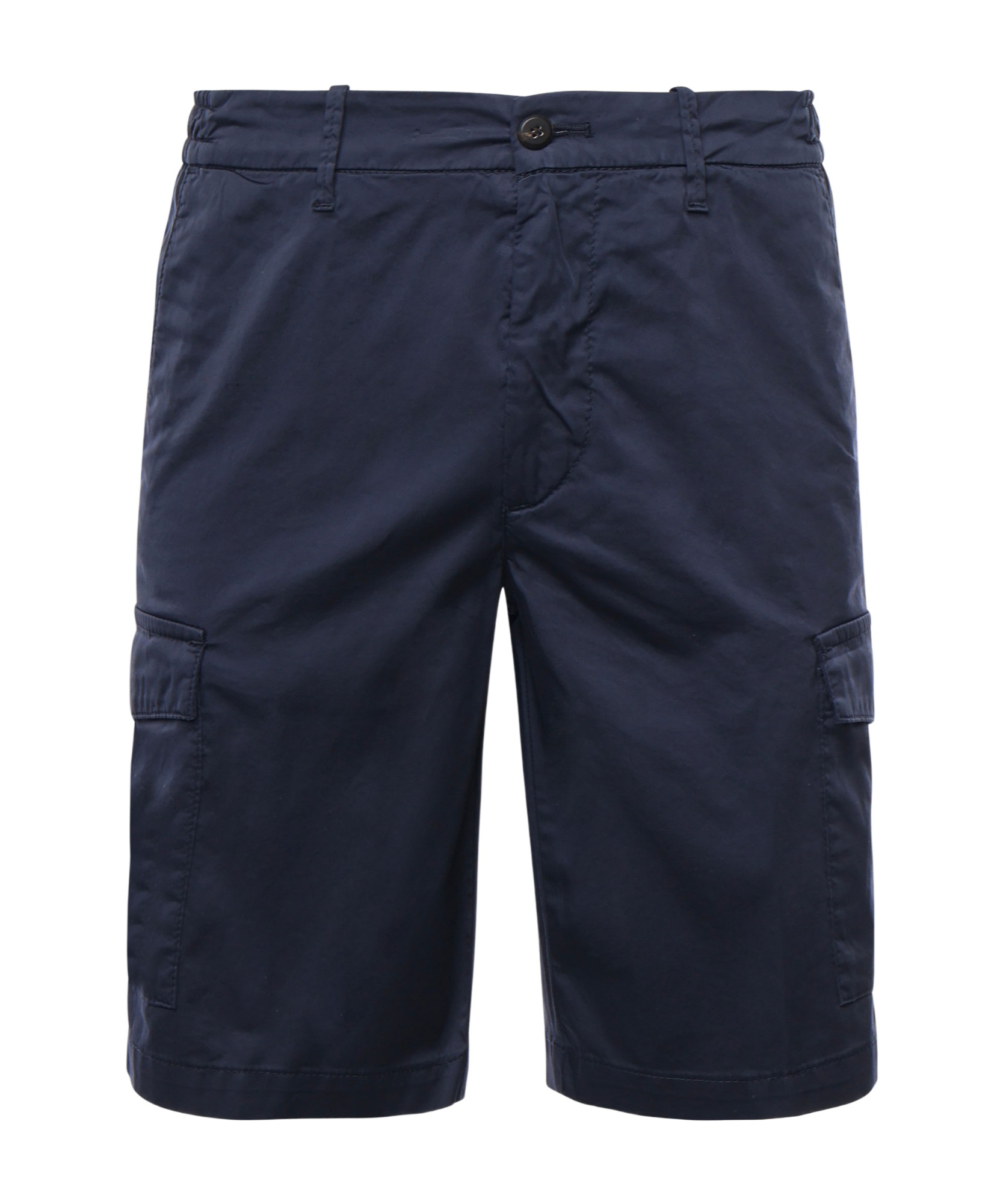 Eleventy Belt-loop Shorts In Black