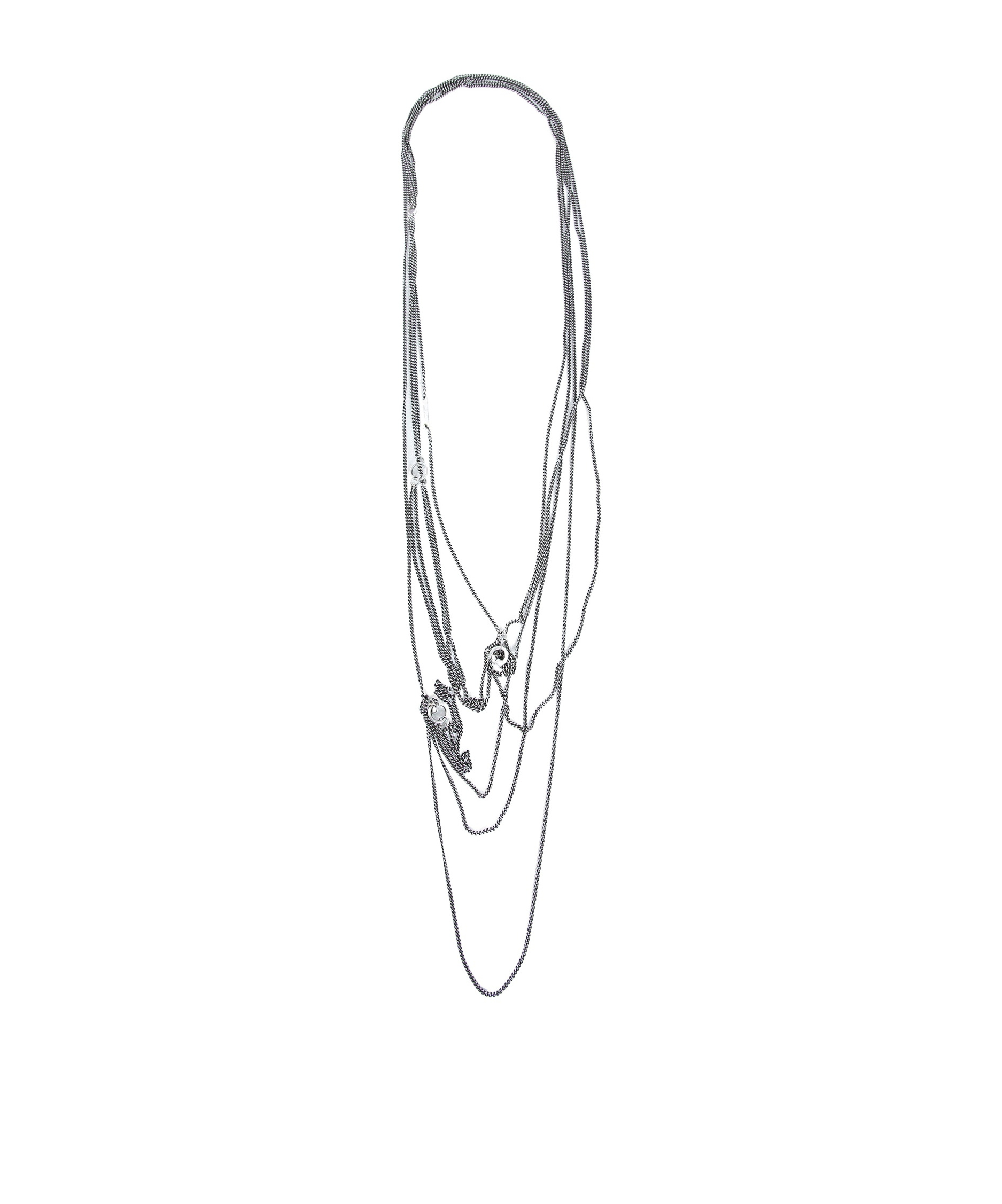 Ann Demeulemeester Adalina Necklace In Metallic