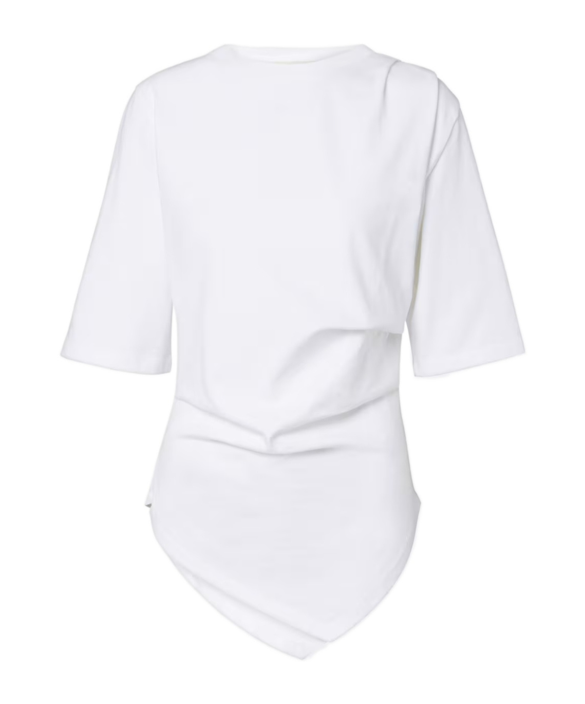 Rohe Short-sleeved Jersey T-shirt In White