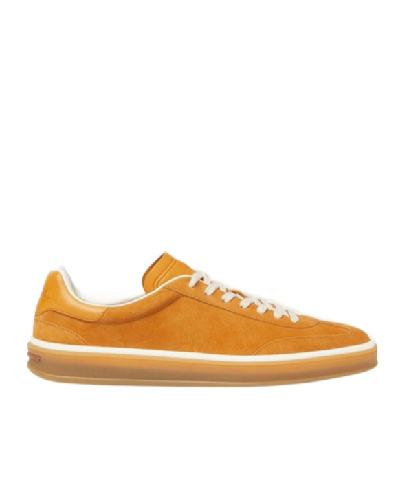 Loro Piana Tennis Walk Sneaker In Yellow