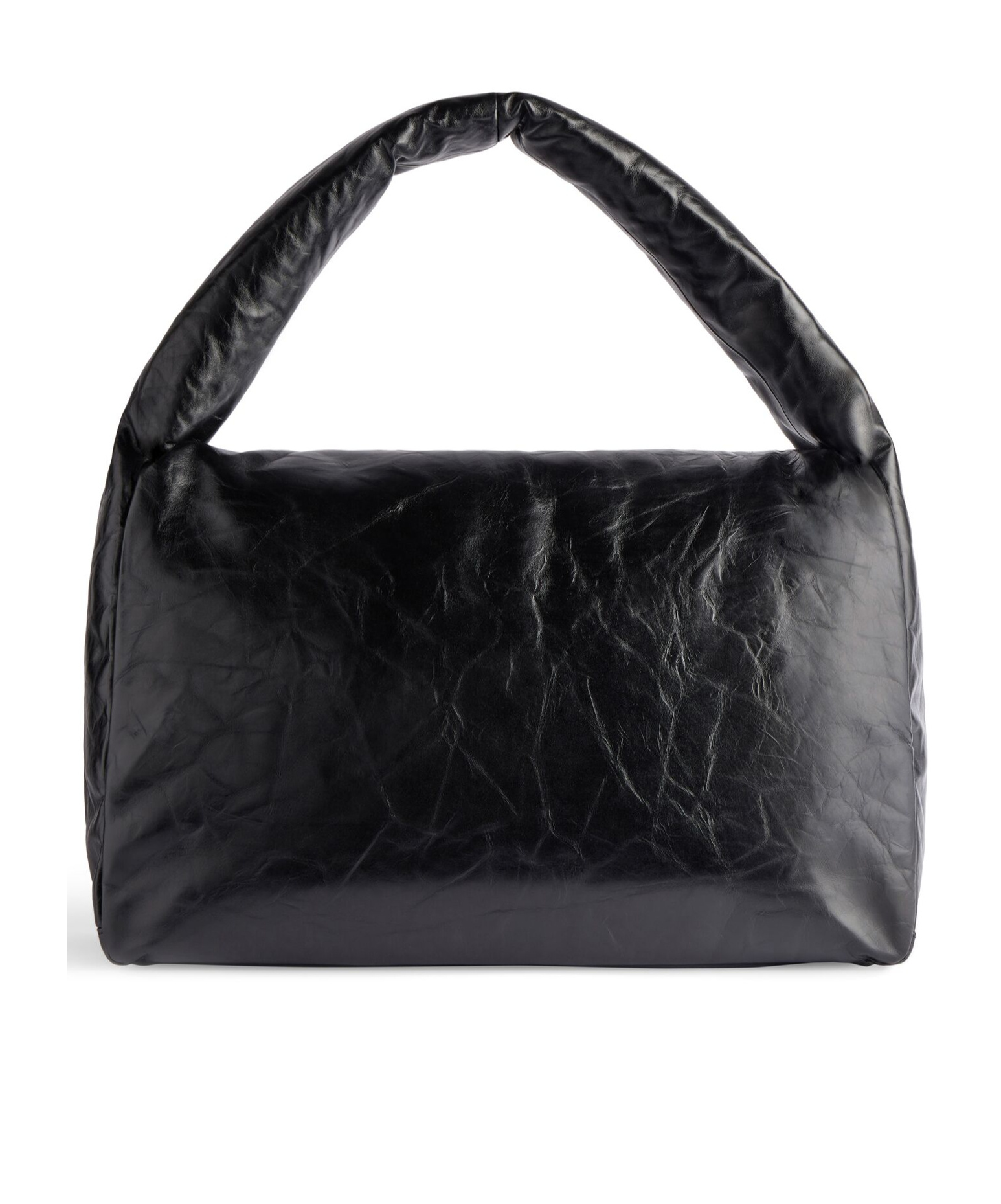 Balenciaga Large Monaco Shoulder Bag In Black