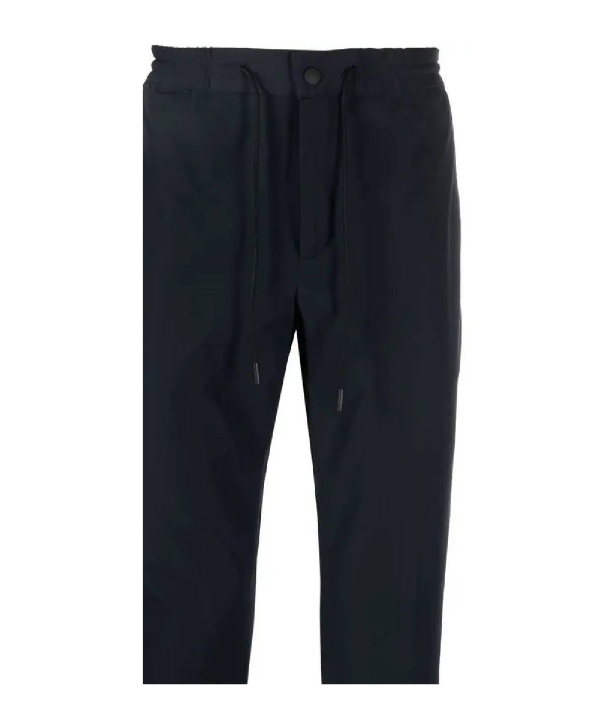 Pt Torino Rebel Pleated Trousers With Elastic Waistband In Black